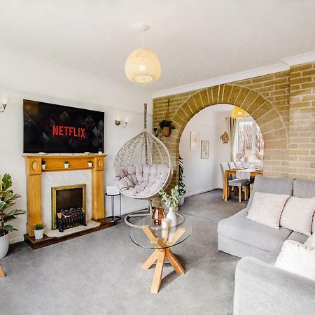 Serene Boho Retreat: White Oak Charm House 7Ppl Sheffield Bagian luar foto
