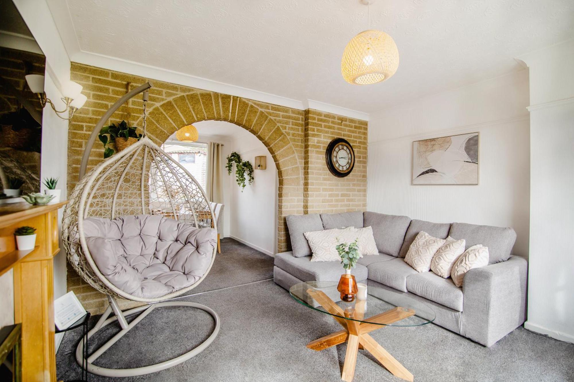 Serene Boho Retreat: White Oak Charm House 7Ppl Sheffield Bagian luar foto