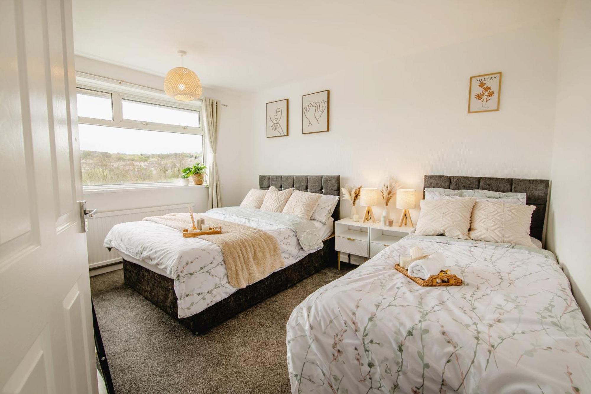 Serene Boho Retreat: White Oak Charm House 7Ppl Sheffield Bagian luar foto