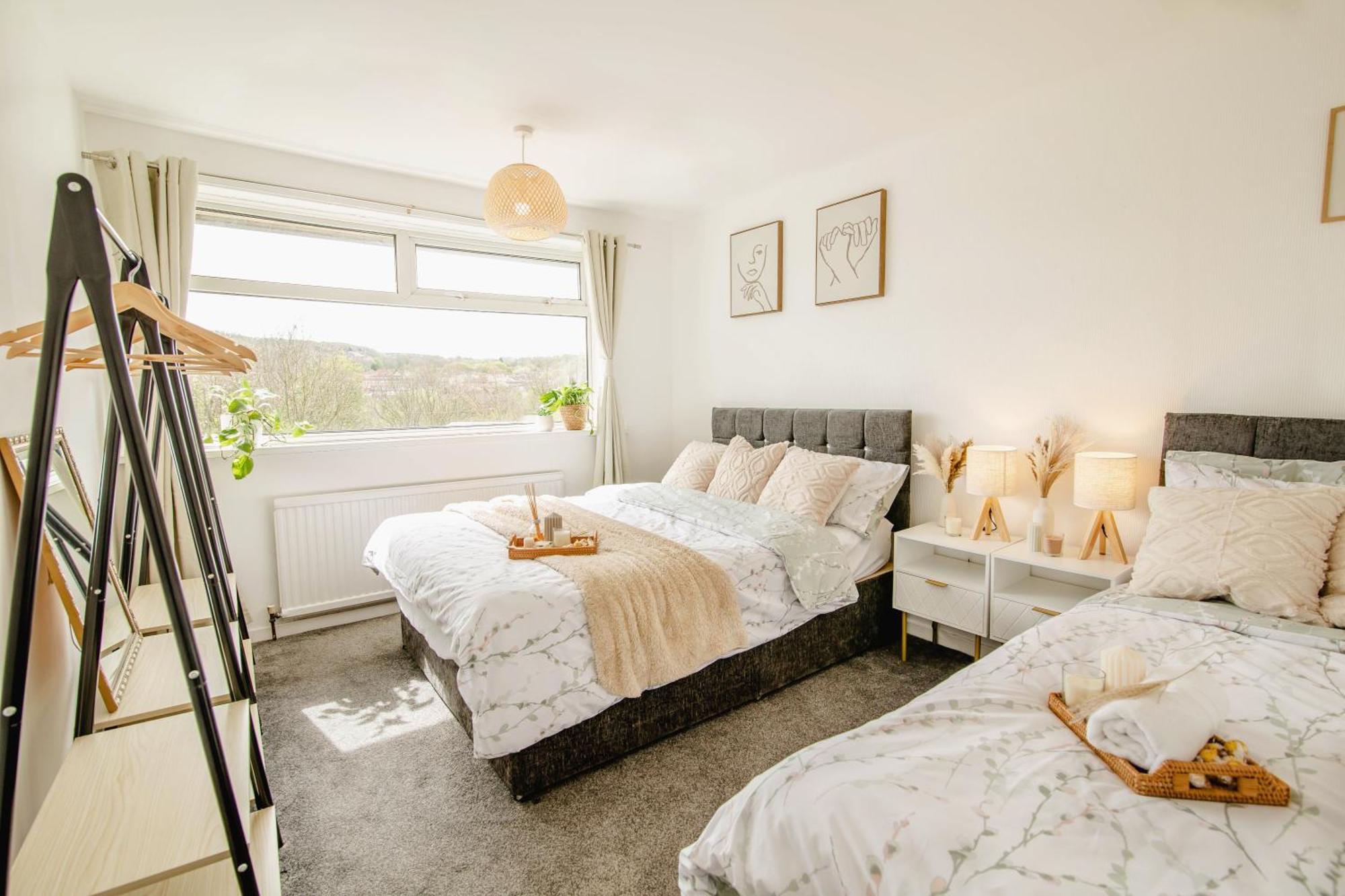 Serene Boho Retreat: White Oak Charm House 7Ppl Sheffield Bagian luar foto