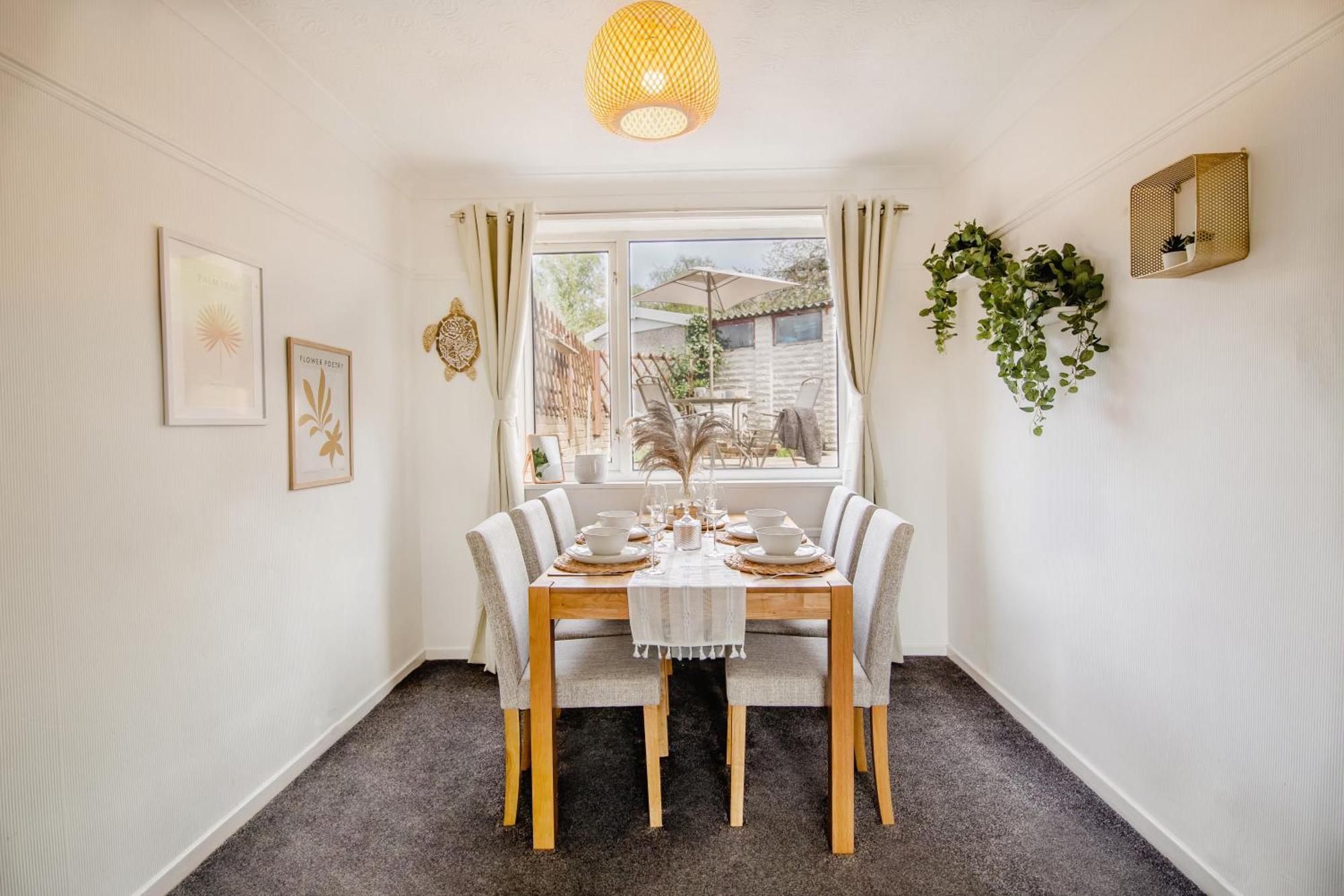 Serene Boho Retreat: White Oak Charm House 7Ppl Sheffield Bagian luar foto