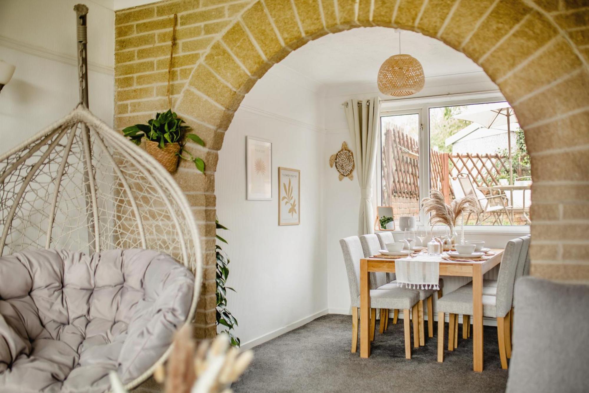 Serene Boho Retreat: White Oak Charm House 7Ppl Sheffield Bagian luar foto