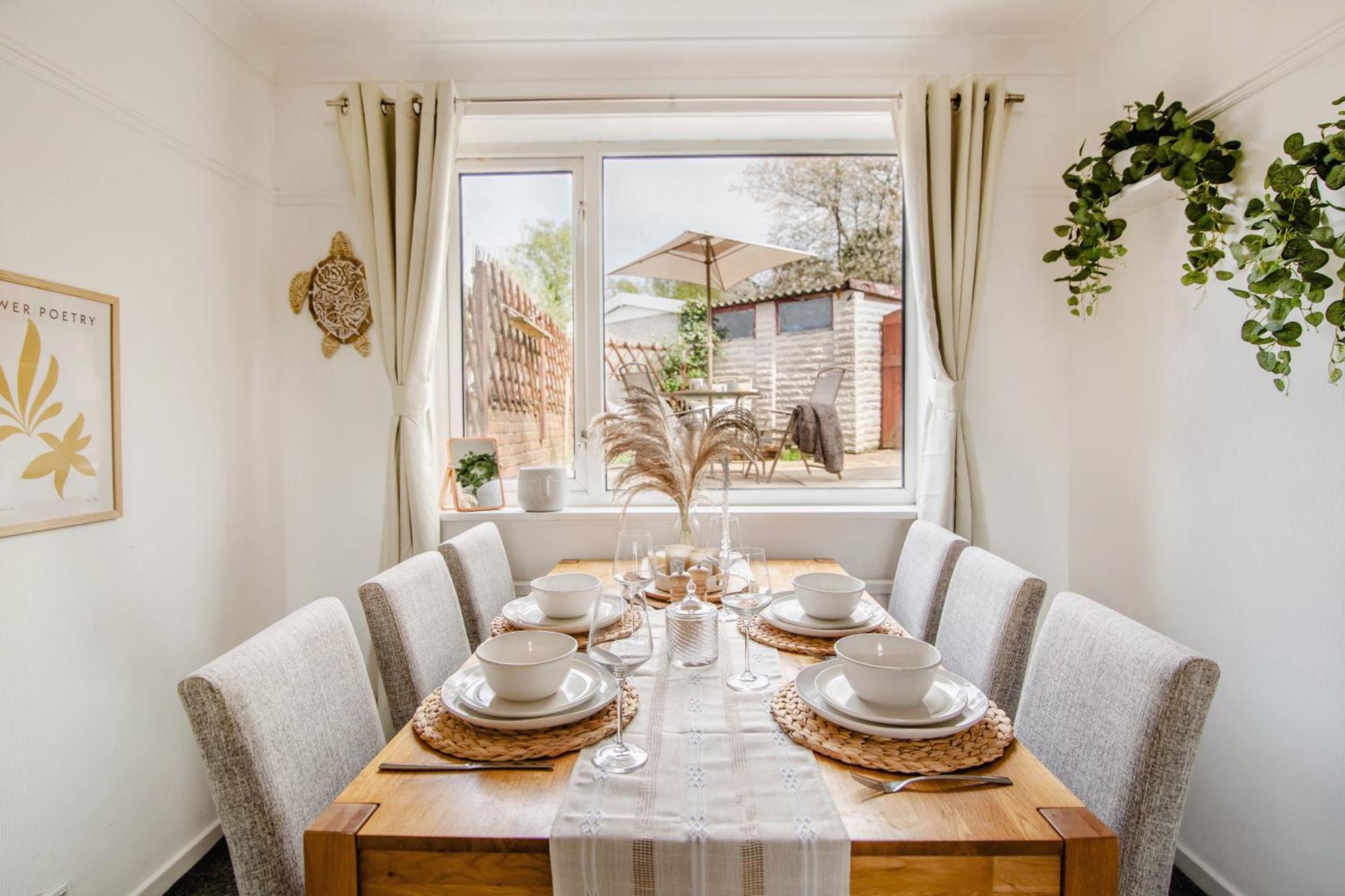 Serene Boho Retreat: White Oak Charm House 7Ppl Sheffield Bagian luar foto